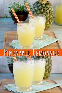 Easy Pineapple Lemonade Recipe is a refreshing drink for summer parties #partydrinks #summerdrinks #lemonade Pineapple Lemonade Punch, Lemonade Punch Recipe, Pineapple Lemonade Recipe, Easy Party Punch, Infused Lemonade, Drink For Summer, Healthy Beverages, Lemonade Punch, Pineapple Lemonade