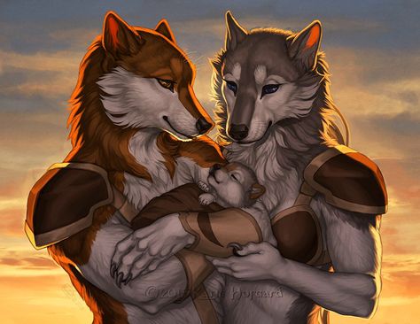 Werewolf family Alpha Werewolf, Shadow Wolf, Werewolf Art, Wolf Love, Wolf Drawing, Anime Wolf, Wolf Art, Beautiful Fantasy Art, Creature Art