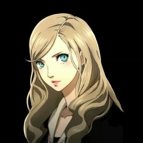 Ann with her hair down, I actually think her normal hairstyle with the Twin-tails and that hairstyle makes her look cute Chloe Burbank, Normal Hairstyle, Anne Takamaki, Persona 5 Ann, Ann Takamaki, Persona Five, Lady Ann, Persona 5 Anime, Persona 5 Joker