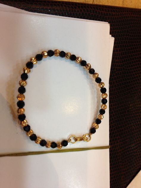 Black Beads Bracelet Gold For Kids, Baby Black Beads Bracelet, Black Beads Bracelet Gold For Women, Kids Gold Jewelry Baby Boy, Disti Pusalu, Najariya Bracelet For Baby, Baby Bracelet Gold, Baby Jewelry Gold