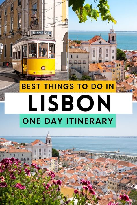 Plan a complete day in Lisbon with this detailed itinerary. Explore historic sites and take in the vibrant culture of Portugal’s capital.  Lisbon one day itinerary | one night in Lisbon | things to do in Lisbon in one day | one day in Lisbon | Lisbon Portugal one day | Lisbon Portugal in one day | Lisbon 1 day itinerary | Lisbon 24 hours | 24 hours in Lisbon Portugal | 24h in Lisbon | 24 hrs in Lisbon | a day in Lisbon | visit Lisbon | Lisbon travel guide | itinerary for Lisbon #Lisbon Map Of Lisbon Portugal, Things To Do In Lisbon Portugal Top 10, One Day In Lisbon Portugal, Best Beaches In Portugal, Lisbon Guide, Lisbon Itinerary, Things To Do In Lisbon, Lisbon Travel Guide, European Trip