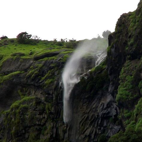 Well this was clicked during my trip to Raireshwar fort near Pune a long back. I guess sometime in 2010-2011 Reverse Waterfall, My Trip, Pune, Fort, Water