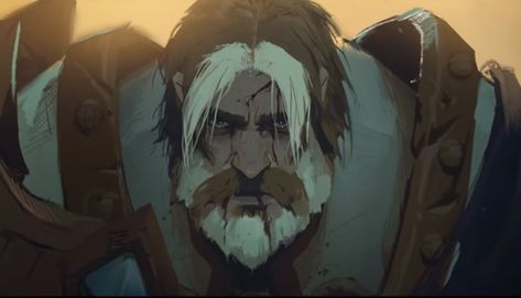 A still from the animated cinematic. Uther Lightbringer, Medieval Reference, The Afterlife, Given Up, Clean Slate, Dungeons And Dragons Homebrew, Lol League Of Legends, Armors, A Year Ago