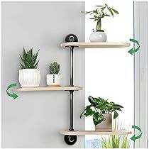 Rotating Plant Shelf, Window Sill Plant Shelf, Window Plant Shelves, Window Sill Plants, Window Shelf For Plants, Shelves Window, Shelf For Plants, Dogs Room, Apartment Shopping List