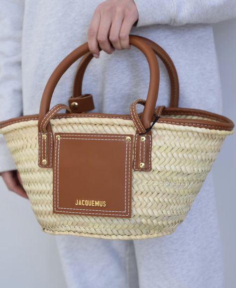 Jacquemus Summer, Bags Jacquemus, Luxury Goals, Jacquemus Bag, Basket Bags, Vacation Fashion, Bag Obsession, St Barts, Dream Bags