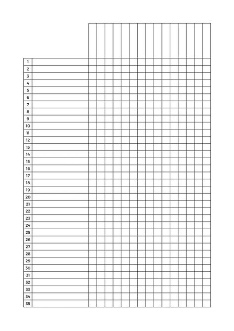 Attendance Tracker, Attendance Sheet, Attendance Log, Attendance Chart image and visual related images Attendance Template, Attendance List, Record Template, Attendance Chart, Attendance Tracker, Attendance Sheet, Student Attendance, Tutoring Business, Study Planner Printable