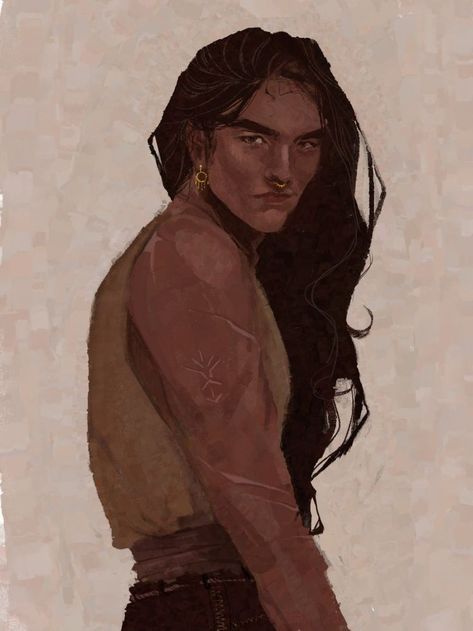 Indigenous Oc, Brown Character Art, Native American Character Art, Native Character Design, Shrugging Pose Drawing, Latina Character Design, Native American Character Design, Female Character Portrait, Dnd Character Art