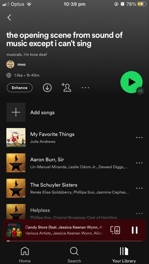 Musical Theatre Playlist Names, Musical Theatre Playlist, Insta Note, Renée Elise Goldsberry, Cast Of Hamilton, Leslie Odom Jr, Daveed Diggs, Schuyler Sisters, Playlist Names