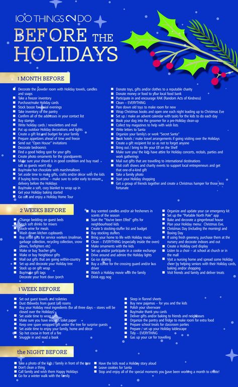 100 Things 2 Do before Christmas - 100 Things 2 Do Things To Do Before Christmas, Christmas Checklist, Holiday Checklist, Christmas To Do List, Christmas Bucket, Christmas Prep, Holiday Prep, 100 Things To Do, Christmas Organization