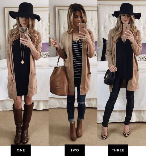 Camel Cardigan Outfit, Tan Cardigan Outfit, Cardigan Outfit Spring, Long Cardigan Outfit, Cardigan Fall Outfit, Dress And Cardigan, Looks Jeans, Tan Cardigan, Cardigan Outfit