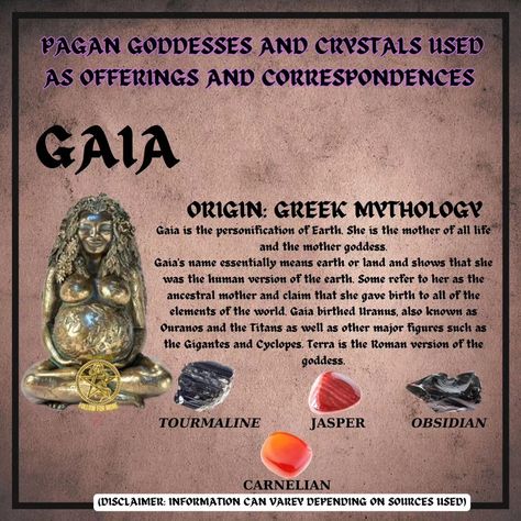 Celebrating Pagan Goddesses and Their Offerings 🌿✨ 🌟 **Dive into the enchanting world of pagan goddesses and discover their symbols and sacred offerings!** 🌙💖 1. **Brigid** (Celtic Goddess) - **Symbols**: Fire, forge, poetry, healing - **Offerings**: Milk, candles, blackberries, bread, and herbal teas 🍞🕯️ 2. **Gaia** (Greek Earth Goddess) - **Symbols**: Planet Earth, earthy colors (brown, green, gray) 🌍 - **Offerings**: Barley, honey cakes, seeds, and rice 🌾🍯 - **Correspondences*... Hathor Egyptian Goddess, Pagan Goddesses, Witchy Notes, Bastet Egyptian Goddess, Celtic Goddesses, Honey Cakes, Gaia Goddess, Mother Gaia, Paganism Spells