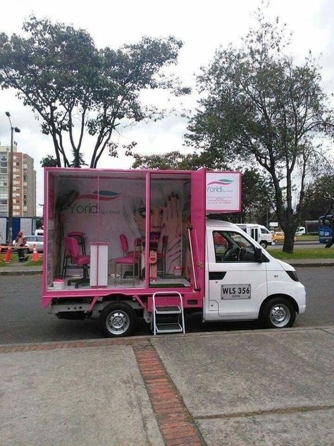 Mobile Nail Salon Ideas, Nail Salon Shed, Mobile Nail Salon Truck, Nail Shed, Nail Room Decor Ideas, Nail Salon Ideas, Nail Bar Ideas, Mobile Nail Salon, Mobile Beauty Salon