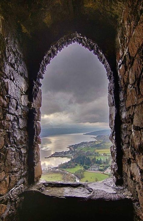 Castle Windows, Duke Of Argyll, Inveraray Castle, An Open Window, Castle Tower, Scottish Castles, Watch Tower, Open Window, Magical Places