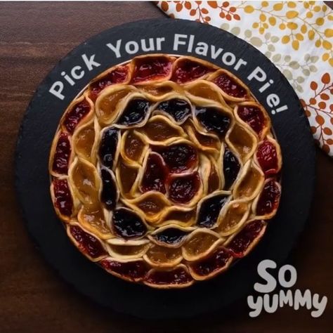 Cooking Videos on Instagram: “Super delicious pick your own flavor pie😋 • Credit: @soyummy give them a follow! • #creamcheese #penutbutter #buzzfeedtasty #dessert…” Pick Your Flavor Pie, Mini Pie, Dessert Recipies, Buzzfeed Tasty, Tasty Videos, Delicious Pies, Cookies Recipes Christmas, Tag A Friend, No Bake Desserts