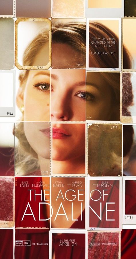 The Age Of Adaline, Richard Harmon, Age Of Adaline, Katherine Heigl, Movies Worth Watching, I Love Cinema, See Movie, 2015 Movies, Harrison Ford