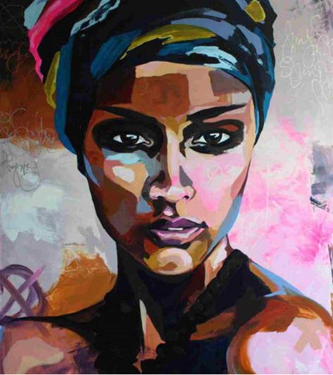 Olieverf op nummer Afrikaanse vrouwen schilderijen DIY portret schilderen op nummer Canvas schilderij kits cm 40×50cm: Amazon.nl Graffiti Canvas Art, Abstract Girl, Afrique Art, Afrikaanse Kunst, Wall Decor Pictures, Abstract Canvas Painting, Art Blue, Watercolor Portraits, Wall Art Pictures