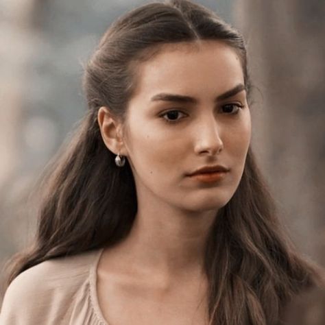 Mediviel Era, Maria Elizabeth, Brown Hair Female, Lisa Kleypas, Loose Ponytail, Female Character Inspiration, Natural Face, Historical Fashion, Looks Vintage