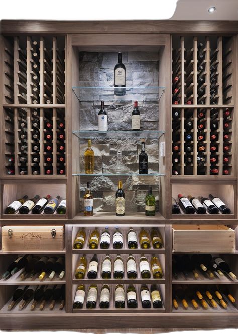 Traditional Cellar | Imagination Wine Cellars Unique Wine Cellar, Wine Cellar Closet, Wine Cellar Modern, Wine Cellar Inspiration, Wine Cellar Wall, Bourbon Room, Wine Cellar Basement, Wine Rack Design, Wine Closet