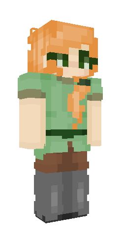 Alex Minecraft, Butters South Park, Minecraft Girl Skins, Mc Skins, Minecraft Drawings, Green Characters, Minecraft Characters, Cute Minecraft Houses, Minecraft Wallpaper