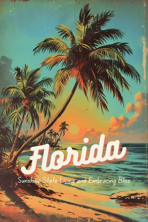 There are many reasons why people love living in Florida. Here are some common factors that attract people to the Sunshine State. Living In Florida, Travel Florida, Attract People, Common Factors, Florida Sunshine, Roadside Attractions, Old Florida, Sunshine State, Florida Travel