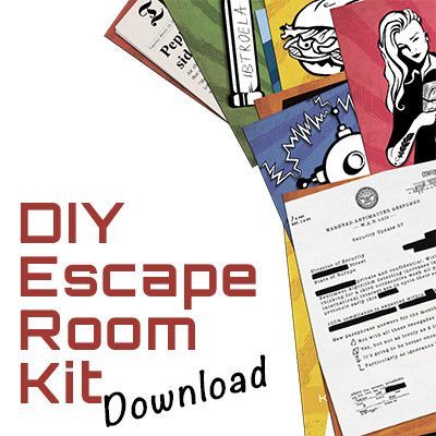 Everything you need to design and run your 1st escape room game with friends or family. Get puzzle ideas and ready-to-play escape room kits. Room Escape Games, Escape Room Diy, Diy Escape Room, Breakout Edu, Breakout Boxes, Youth Group Games, Escape Room Game, Program Ideas, Escape Game