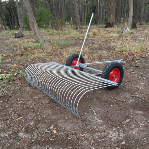 Stick Rakes | Currie Engineering Atv Implements, Atv Attachments, Pine Needles, Lawn Mowers, Metal Furniture, Clean Up, Lawn, Engineering