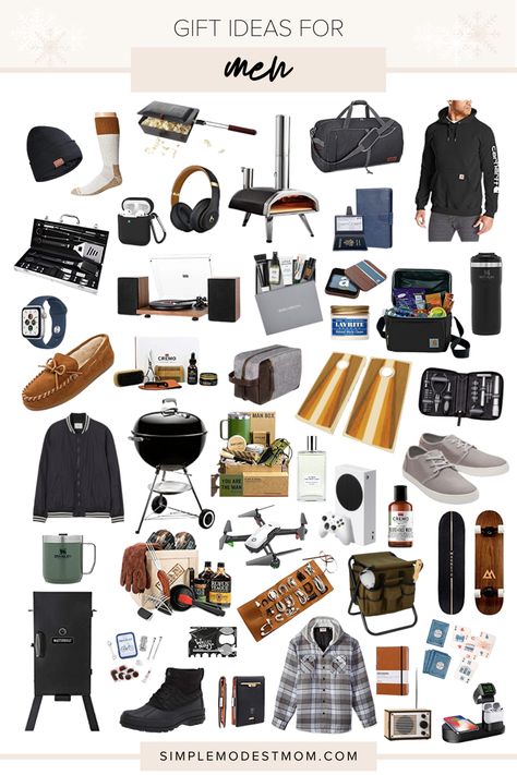 Christmas Wishlist For Teens, Single Guys, Gift Ideas For Guys, Modest Mom, Fathers Day Gift Basket, Gift Guide For Men, Bf Gifts, Presents For Boyfriend, Gifts For Boyfriend