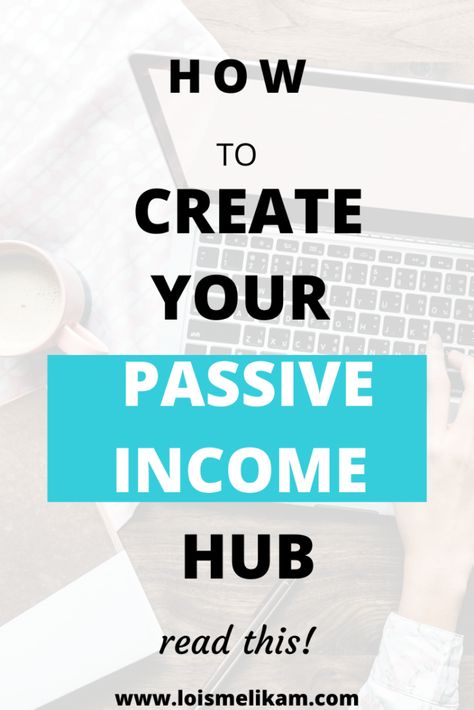 How to create your passive income hub | Personal Brand Websites | Online Business Ideas Website Creator, Programing Knowledge, Shopify Apps, Website Builders, Blogger Website, Residual Income, Create A Website, Passive Income Streams, Income Ideas