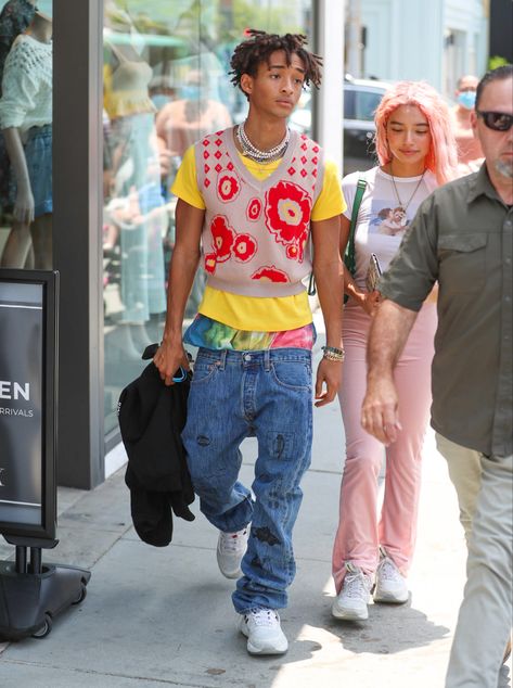 2023 Era, Jaden Smith Fashion, Gender Fluid Fashion, Guy Fits, Jaden Smith, Fire Fits, Fashion Fits, Levis 501, Wearing Clothes