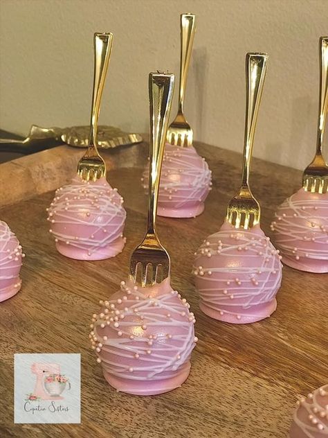 Ariel Birthday Party Dessert Table, Ariel Dessert Table, Rose Gold Pretzel Rods, Quince Cake Pops, Pink Cake Pops Birthday, Little Mermaid Bridal Shower Ideas, Mermaid Treats Dessert Tables, Princess Theme Dessert Table, Ariel Cake Pops