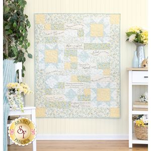 Comfort of Psalms Quilt Kit - Honeybloom Patchwork Blocks, Iron Rose, Quilt Square Patterns, Birdhouse Designs, Marcus Fabric, Quilt As You Go, Primitive Gatherings, Shabby Fabrics, Michael Miller Fabric