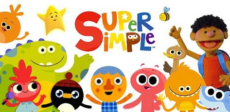 Noodle And Pals Birthday Party, Super Simple Songs Birthday Cake, Super Simple Song Birthday Theme, Babyfirst Tv Birthday Ideas, Super Simple Songs Birthday Party Theme, Super Simple Songs 1st Birthday, Super Simple Songs Characters, Super Simple Songs, Super Simple