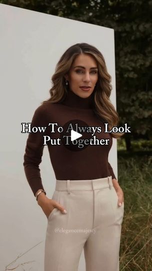 22K views · 2.5K reactions | How To Always Look Put Together - 5 Easy Tips 👸🏻💕

Follow @elegancemajesty for more! ✨️

#elegantlady #elegant #elegance #elegantstyle #elegancetips #class #classy #women #femininestyle #feminineenergy #feminine #tips #outfit #outfits #fashion #etiquette #luxury #expensive #oldmoney | Elegance Majesty Always Look Put Together, Fashion Mistakes Woman, Feminine Tips, Look Put Together, Ny Fashion, Fashion Marketing, Dress For Success, Style Mistakes, Wearing Clothes