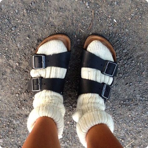 Socks and sandals