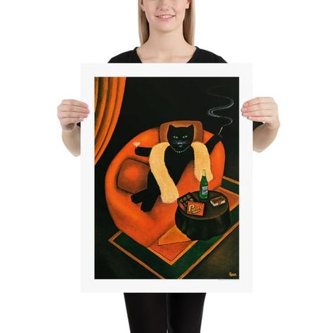 #SamsungFrameTV #DigitalArt #WallArt #HomeDecor #WallArtPrints #AbstractArt #TarotPosters #PosterDesign #HomeDecorIdeas #WallDecor #Poster Martin Leman, Sofa Art, Teaching Graphic Design, Cat Paintings, Cat Painting, British Artist, Art Studies, Framed Tv, College Art