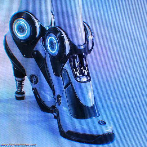 Futurecore Aesthetic, Mecha Shoes, Mecha Fashion, Mecha Aesthetic, Blue Cyberpunk, Cyberpunk Shoes, Robot Aesthetic, Futuristic Accessories, Cybercore Aesthetic