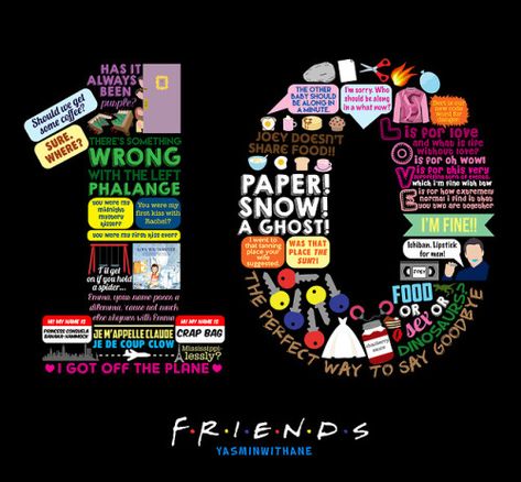 Friends season 10 collage Friends Season 10, Friends Season 1, Meme Cat, Friends Poster, Tv Shows Funny, Friends Tv Series, Friends Season, Friends Moments, Friends Series