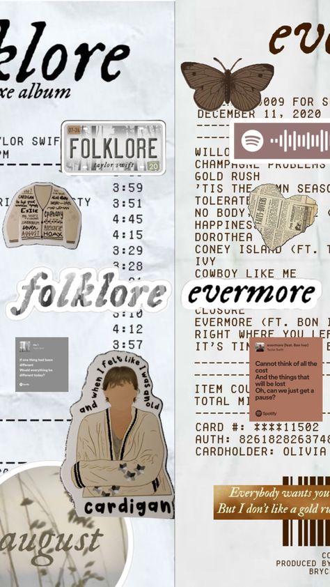 Folklore Vs Evermore