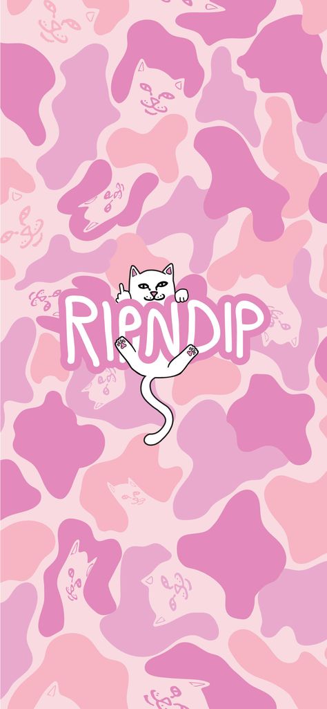 Ripndip Aesthetic, Rip And Dip, Ripndip Wallpaper, White Wallpaper For Iphone, Wallpaper Background Design, 90s Wallpaper, Hypebeast Wallpaper, Supreme Wallpaper, Iconic Wallpaper