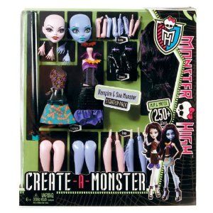 Skelita Calaveras Doll, Build A Monster, Create A Monster, Monster High Toys, Monster Vampire, Skelita Calaveras, Monster Box, Classroom Accessories, Lagoona Blue