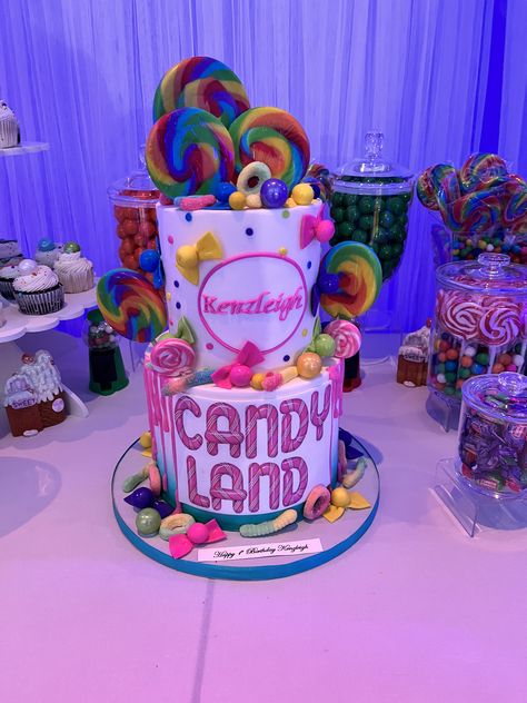 Candyland Sweet 16 Party, Candy Land Birthday Cake, Candyland Theme Cake, Candyland Halloween, Candy Land Birthday Party Ideas, Candyland Theme Party, Candy Land Birthday, Candyland Theme, Candy Land Birthday Party