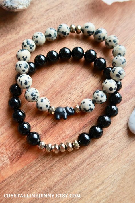 Jean Art, Elephant Charm Bracelet, Pyrite Bracelet, Carnelian Bracelet, Business Photoshoot, Dalmatian Jasper, Onyx Bracelet, Crystal Beads Bracelet, Elephant Charm