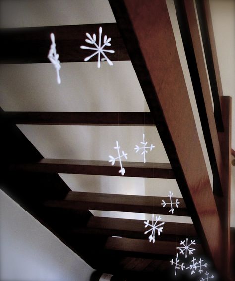 Christmas decorations: hanging snowflakes made of cotton buds Christmas Decorations Hanging, Hanging Snowflakes, Cotton Buds, Snow Flakes, Christmas And New Year, Christmas Crafts, Christmas Decorations, Holidays, Drawings