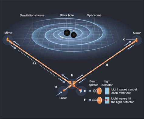 The new frontier of gravitational waves | Nature What Is Physics, Physics Facts, Gravitational Waves, Astronomy Facts, Modern Physics, Neutron Star, General Relativity, Theory Of Relativity, Studying Math