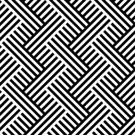 Geometric Lines Pattern, Op Art Projects, Black And White Patterns, Stripes Pattern Design, Art Optical, Graph Paper Art, Geometric Pattern Design, Animal Crossing Qr, Pattern Play