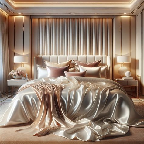 ✨ Vous rêvez d'une chambre glamour où luxe et confort se rencontrent ? Les draps en soie sont la touche finale parfaite pour transformer votre espace en un sanctuaire de bien-être. Leur douceur et leur éclat apportent une atmosphère élégante, tout en offrant une sensation agréable au toucher. Que ce soit pour une nuit paisible ou un moment de détente, rien ne se compare au luxe de la soie. Découvrez notre sélection de draps en soie su...