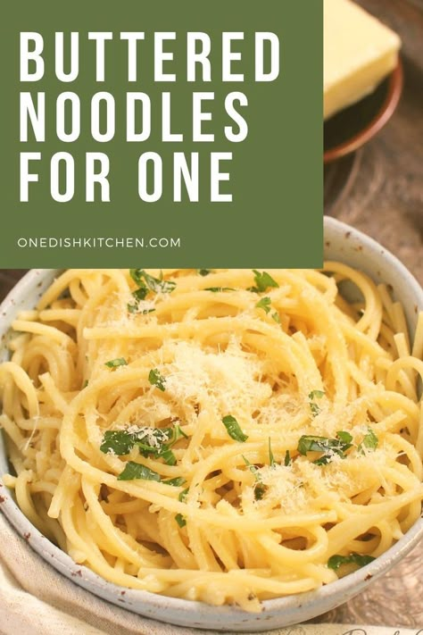 Garlic Herb Butter Pasta, Butter And Herb Pasta, Noodles With Butter And Parmesan, How To Make Butter Noodles Recipes, Noodles With Parmesan Cheese, Pesto Egg Noodles, Pasta And Parmesan Cheese, Noodles And Cheese Easy Recipes, Italian Butter Noodles