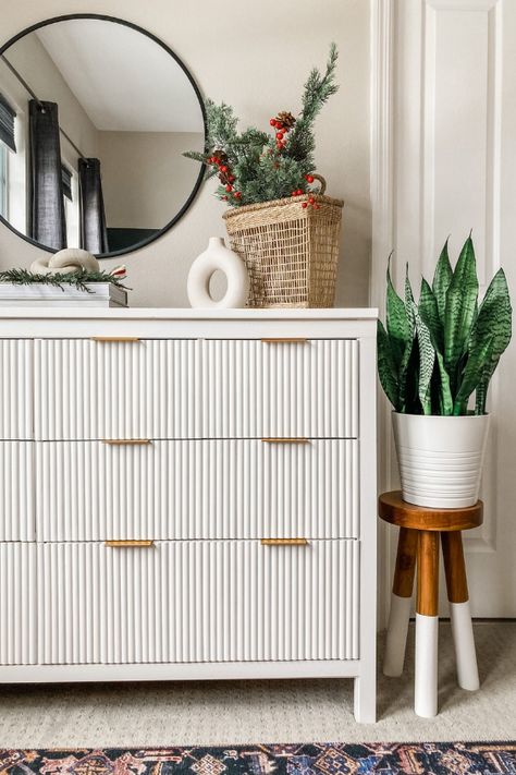 When it comes to the essential nursery furniture - the nursery dresser is without a doubt one of the key furniture items in the baby's room. IKEA has some really solid, spacious dressers at affordable prices. And, these IKEA dressers are so hack friendly, that it's hard not to turn them into something swoon worthy .Below, browse 9 IKEA dresser hacks for the nursery to take inspiration for the baby's room Ikea Hemnes Dresser Hack, Ikea Dresser Hacks, Hemnes Dresser Hack, Chest Of Drawers Decor, Ikea Hemnes Hack, Ikea Dresser Makeover, Ikea Dresser Hack, Ikea Chest Of Drawers, Ikea Furniture Makeover