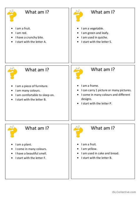 What Am I To You Questions, Who Am I Activity Kids, Australian English, What Am I Doing, Class Activity, Esl Vocabulary, Language Goals, Conversation Cards, Wh Questions