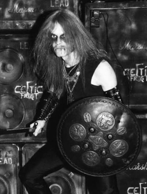 Tom G. Warrior Celtic Frost, Dani Filth, Black Metal Art, Extreme Metal, Metal Albums, Band Photos, Thrash Metal, Original Music, Punk Goth